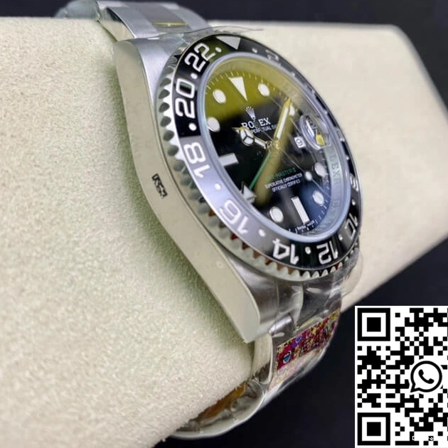 II Rolex 116710LN-78200 Black Master Clean Dial Factory GMT 1231